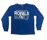 Kansas City Royals MLB  Boys Long Sleeve T-Shirt