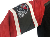 Tampa Bay Buccaneers GIII Apparel NFL Men's Full Zip Suede Leather Jacket LARGE
