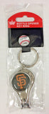 San Francisco Giants MLB 3-IN-1 Keychain, Nail Clipper, Bottle Opener