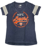 Chicago Bears Women’s V-Neck T-Shirt Small 4/6