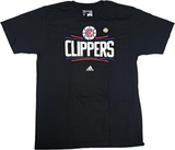 Los Angeles LA Clippers Adidas The Go To Tee Graphic Shirt Men's Black Large