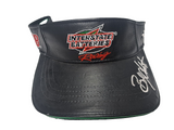 Bobby Labonte Interstate Batteries NASCAR Sun Visor Strapback Leather Black