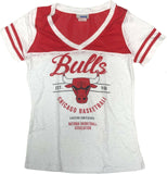 Chicago Bulls Women's T-Shirt Established 1966 Large Red