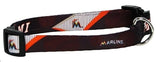 Miami Marlins Retro Logo MLB Adjustable Nylon Pet Dog Collar CHOOSE SIZE
