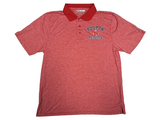 Boston Red Sox Red Sox Men's Dri Fit Heather Red 3 Button Polo Shirt Size Large