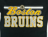 Boston Bruins Girls T-Shirt XS 4/5 Black