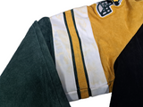 Green Bay Packers GIII Apparel NFL Men's Full Zip Suede Leather Jacket MEDIUM
