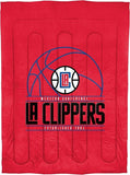 Los Angeles Clippers Northwest NBA Unisex TWIN Comforter and Sham Bed Set