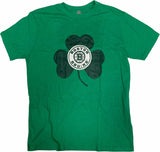 NHL Boston Bruins Men’s T-Shirt Four Leaf Clover Green Medium