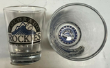 Colorado Rockies MLB Bottoms Up 2oz Shot Glass Set of 2