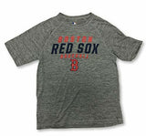 Boston Red Sox MLB Adult Men's Gray Dri Fit Crew Neck T-Shirt Small