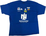 NASCAR Dale Earnhart Jr. #88 Men's Uniform T-Shirt Blue 3X