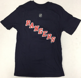 Henriq Lundqvist #30 New York Rangers 2-Sided Boy's NHL T-Shirt Medium 10/12