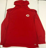Cincinnati Reds MLB MEN'S Long Sleeve Lightweight Hooded Shirt X-LARGE