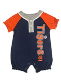 Detroit Tigers MLB Girl's Baby Infant Bodysuit Romper 0/3 Months Navy