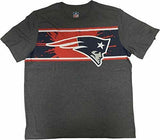 New England Patriots Big Time Men's Double-Sided T-Shirt GRAY CHOOSE SIZE