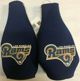 Los Angeles Rams NFL Kolder  Bottle Cooler Neoprene Zip up Suit Set of 2