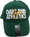 Nike Oakland Athletics A's MLB Men's Swoosh Flex Hat Cap M/L
