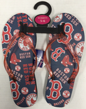 Boston Red Sox MLB Women's All over print Flip Flop Sandals 5/6