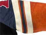 GIII Denver Broncos Men's Full Zip Suede Leather Jacket NWT