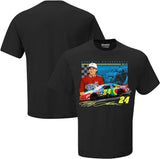 Jeff Gordon #24 NASCAR Rainbow Warrior Men's Black Shirt 3X