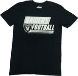 Las Vegas Raiders NFL Men's 2019 Schedule 2-Sided Crew Neck T-Shirt NEW