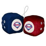 Philadelphia Phillies Plush Fuzzy Dice NEW MLB Auto String