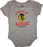 Chicago Blackhawks NHL Hockey Boy's Creeper 3 Piece Set 12 Months