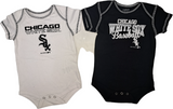 Chicago White Sox MLB Boy's 2 Piece Bodysuit Creeper Set 18 Months