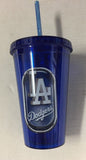 Los Angeles Dodgers MLB Sip n Go Tumbler 16-Ounce Blue