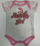 Atlanta Hawks Baby Girl's Creeper Bodysuit  CHOOSE SIZE