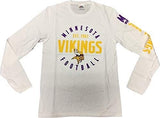 Minnesota Vikings NFL Men’s Long Sleeve T-Shirt White Small
