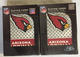 Arizona Cardinals NFL PSG Officially Licnesed Sealed Playing Cards - SET of 2