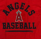 Los Angeles Angels California Angels Men's Short Sleeve T-Shirt Medium Red