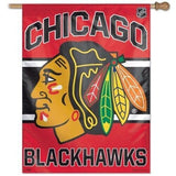 Chicago Blackhawks NHL Banner Vertical Flag 28" x 40"