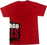 Chicago Bulls Windy City Double Sided Men's Short Sleeve T-Shirt Red Small