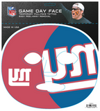 NEW YORK GIANTS NFL GAME DAY TEMPORARY FACE TATTOO