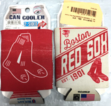 Boston Red Sox MLB 2-Sided Collapsible Can Cooler - 2 PACK