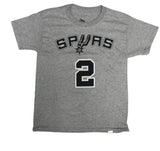 San Antonio Spurs  Kawhi Leonard #2 NBA Boys T-shirt