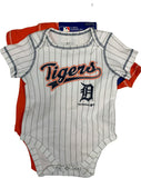 Detroit Tigers MLB Boys Creeper 3-Piece Set 0/3 Months