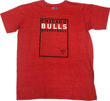 Chicago Bulls Basketball Short Sleeve Men's Red T-Shirt