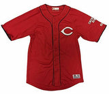 Cincinnati Reds Men's Full Button Baseball Jersey LARGE