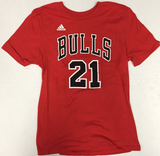 Jimmy Butler #21 Chicago Bulls 2-Sided NBA Boys T-Shirt Large 14/16