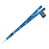 NFL Detroit Lions Team Color Breakaway Lanyard Key Chain FREE SHIPPING