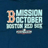 Boston Red Sox Women's Short Sleeve V-Neck Mission October XL Navy