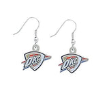 Aminco NBA Oklahoma City Thunder Logo Dangler Earrings