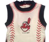 Clevland Indians Bodysuit Romper 0/3 Months