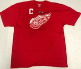 Detroit Red Wings Henrik Zetterberg #40  2 sided Men's RED T-shirt Size SMALL