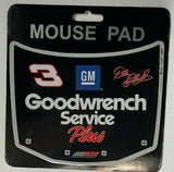 Dale Earnhardt #3 NASCAR Hood Mouse Pad GM Goodwrench Service Plus 2001