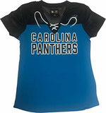 G-III Carolina Panthers Women's Shake Down Lace Mesh Jersey Small 4/6